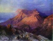 Ivan Aivazovsky Mountain Village Gunib in Daghestan. Spain oil painting artist